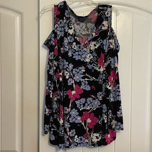 Kaari Blue cold shoulder too